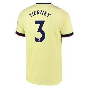 Billige Fotballdrakter Arsenal Tierney 3 Bortedrakt 2021-2022 – Kortermet