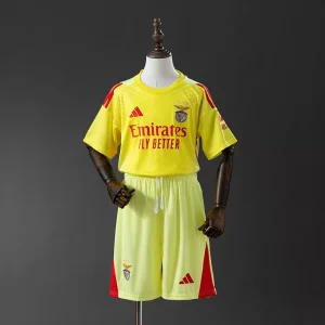 Benfica 25/26 Keeperdrakt Barn Sett med Shorts Gul