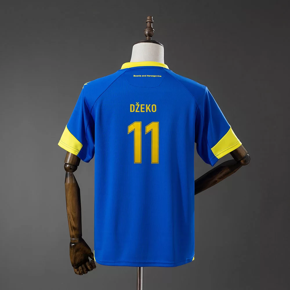 Bosnia and Herzegovina Hjemmedrakt 2023/24 – Med DŽEKO 11 Trykk