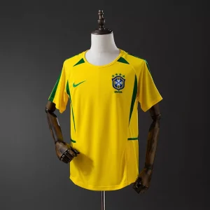 Brasil 2002 Hjemmedrakt Retro VM-drakt Landslagsdrakt