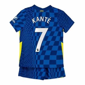 Fotballdrakter Chelsea Kanté 7 Barn Hjemmedraktsett 2021-2022
