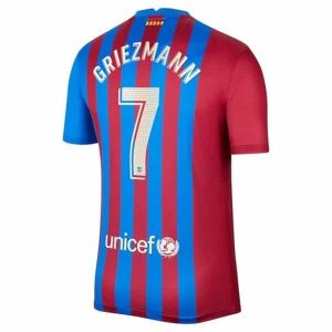 Fotballdrakter FC Barcelona Griezmann 7 Hjemmedrakt 2021-2022