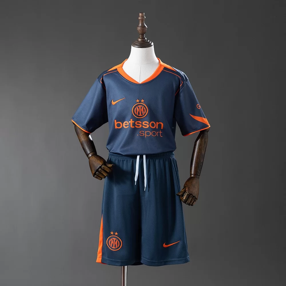 Inter Milan 2025/26 Tredjedrakt Total 90 Barn - Image 2