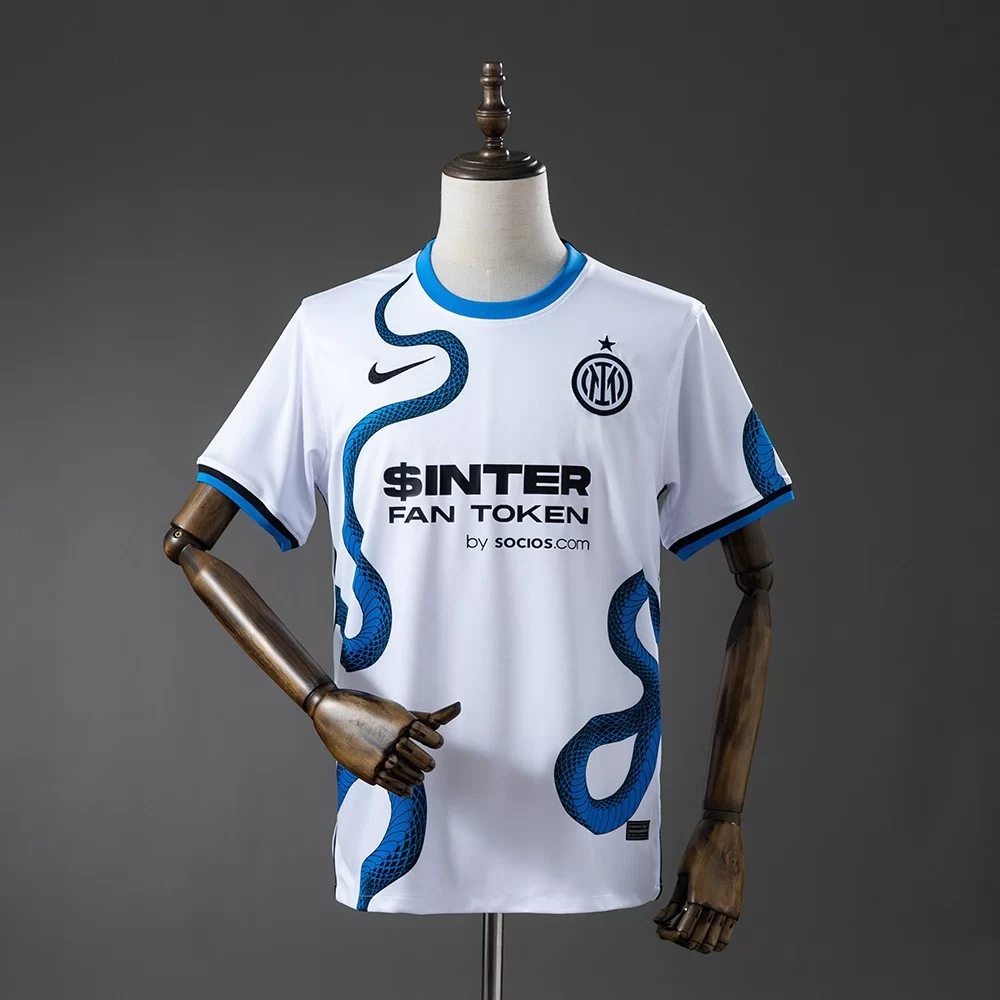 Inter Milan Bortedrakt 2021/22 – «Biscione» Slangemønster