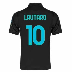 Billige Fotballdrakter Inter Milan Lautaro 10 Tredjedrakt 2021-2022 – Kortermet