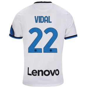 Billige Fotballdrakter Inter Milan Vidal 22 Bortedrakt 2021-2022 – Kortermet