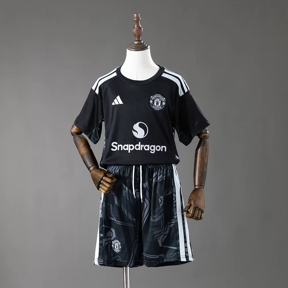 Manchester United keeperdrakt barn 26/27 – svart