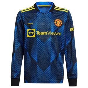 Billige Fotballdrakter Manchester United Tredjedrakt 2021-2022 – Langermet