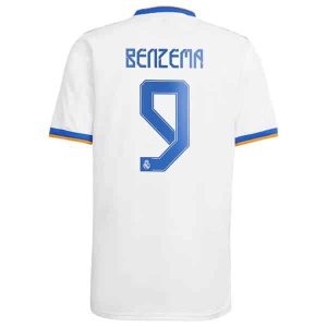 Fotballdrakter Real Madrid Benzema 9 Hjemmedrakt 2021-2022