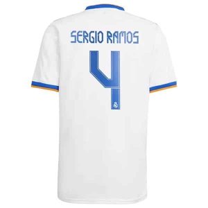 Fotballdrakter Real Madrid Sergio Ramos 4 Hjemmedrakt 2021-2022
