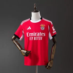 SL Benfica Drakt 25/26 Hjemmetrøye Rød Fotballdrakt