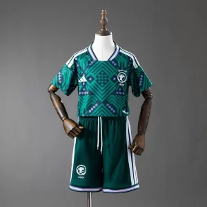 Saudi-Arabia VM 2026 Hjemmedrakt Grønn Barn