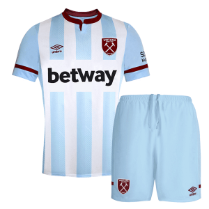 Fotballdrakter West Ham Barn Bortedraktsett 2022